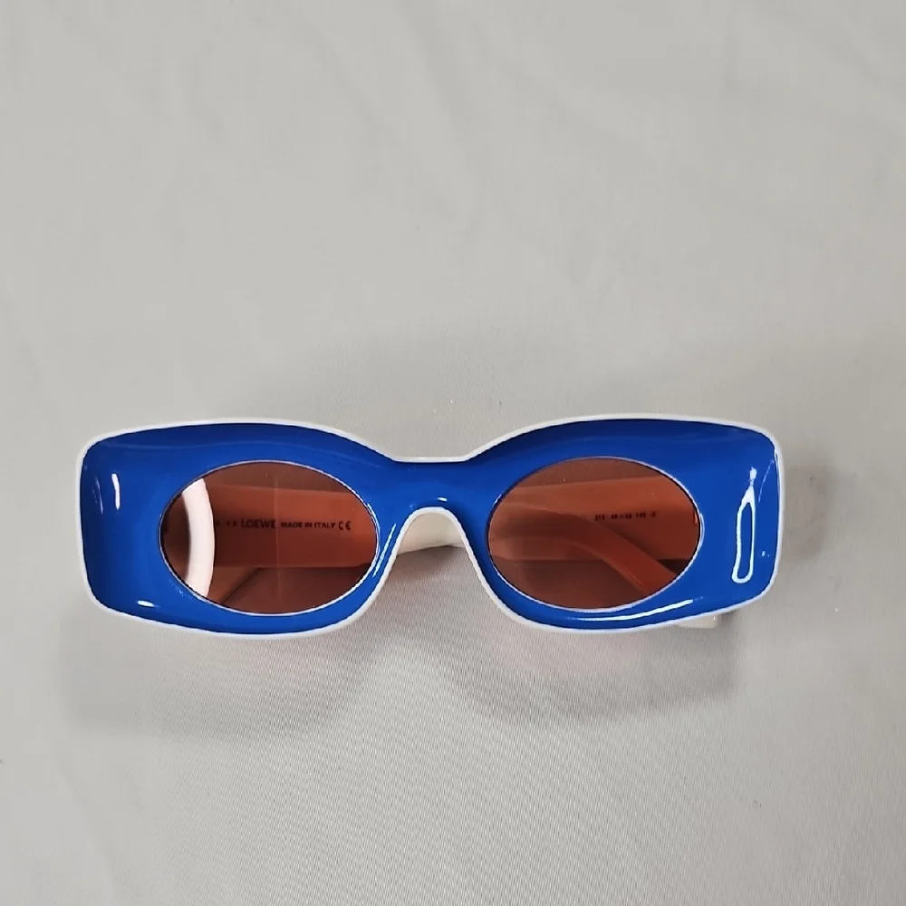 Loewe LW400331 Paulas Ibiza Women's Blue & White Sunglasses